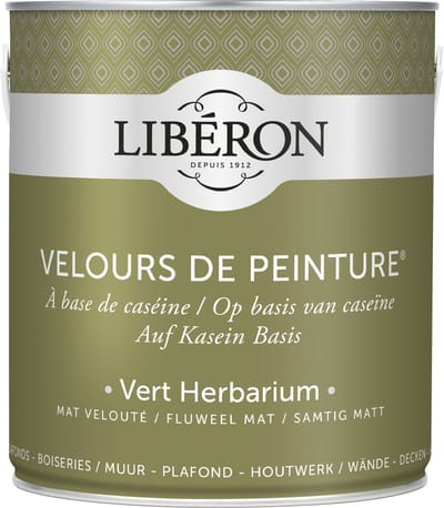 Liberon Velours De Peinture Muurverf - Mat - Vert Treillis - 2,5l