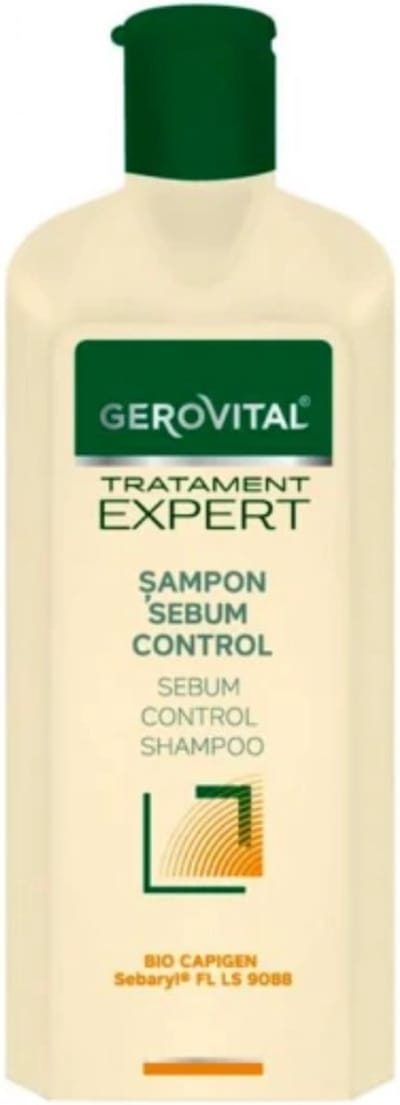 Gerovital - Sebum control shampoo met Sebaryl en Bio-Capigen voor vettig haar - Treatment Expert - 250ml