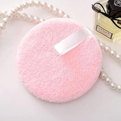 Make-up Remover Pads - Gezichtsdoeken - Make-up Verwijderen - Herbruikbaar en Wasbaar - 6 Stuks - Roze