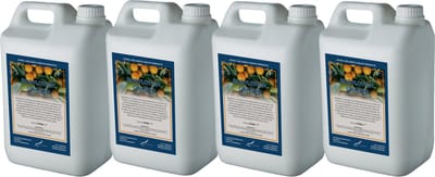 Bodylotion Orange 5 Liter - set van 4 stuks - navulling - Voordeelverpakking