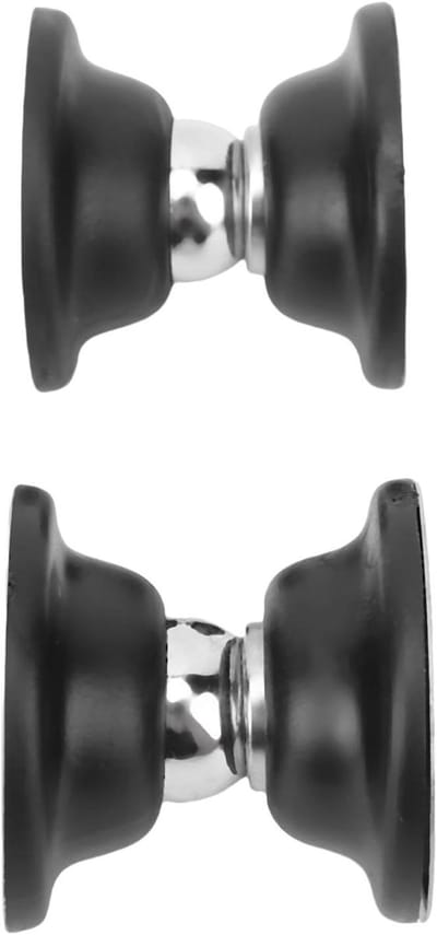 Magnetische Deurstop - Deurhouder Latch - Camper Deuren Beveiligen - Sterke Magneet - 18 Stuks - Zwart