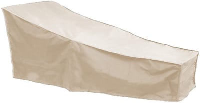 Dailygoods- Terrasmeubelhoes Waterdicht - Weerbestendig - Chaise Lounge - 208 x 76 x 41 cm - Polyester Taft - Inclusief Opbergtas - Lounge Chair Cover