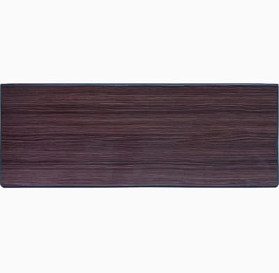 Klaptafel Balkon - Wandtafel Opklapbaar - Ruimte Besparen - Verstelbare Montage - 80x30cm - Zwart Noten
