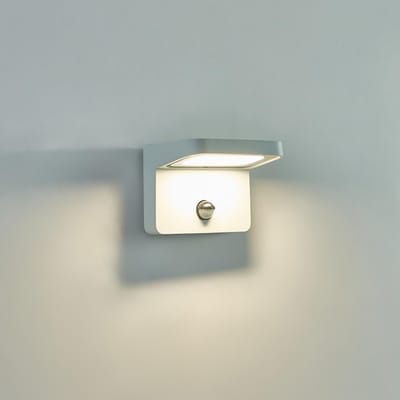 Waterdichte LED Buitenlamp met Bewegingsmelder | Draaibare Wandlamp voor Tuin, Terras en Garage