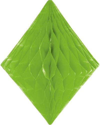 Folat - Honeycomb Diamant Lime Groen 30cm