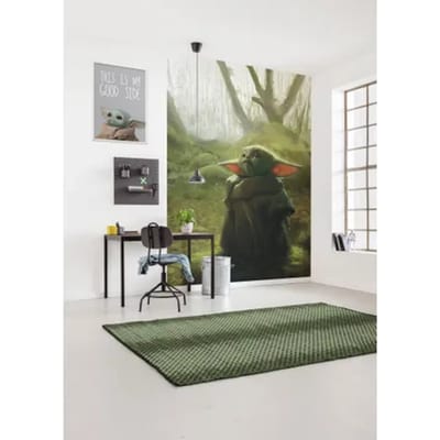 Fotobehang - Mandalorian Grogu Acrylic 200x280cm - Vliesbehang