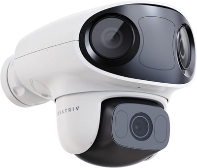 Outdoor WLAN Camera - Beveiligingscamera Buiten - Huis Bewaken - Kleuren Nachtzicht - Wandmontage - Zwart