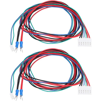2 Stuks Verwarmd Bed Kabel Geüpgrade Lijn Draad voor A8 A6 A8 PLUS E16 3D Printer Onderdeel Accessoires 90cm