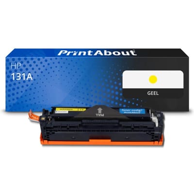 PrintAbout huismerk Toner 131A (CF212A) Geel Geschikt voor HP