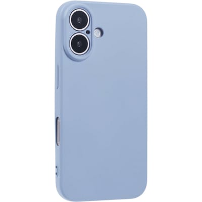Mocaa Apple iPhone 16 Plus Lens Protection Hoesje Blauwgrijs