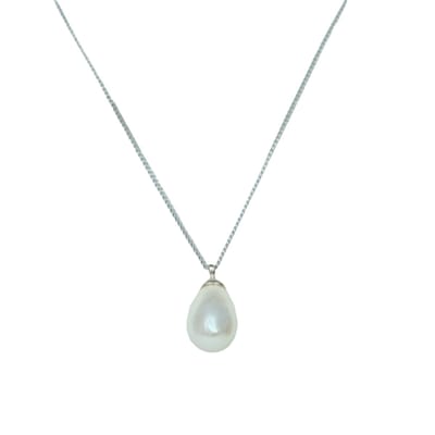 Little Pearl Necklace Silver