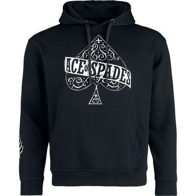 Motörhead Trui met capuchon - Ace Of Spades - S tot M - voor Mannen - zwart