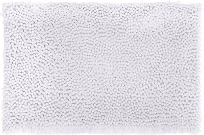 Atmosphera Badkamer kleedje/badmat voor de vloer - 50 x 80 cm - wit - extra dikke noppen