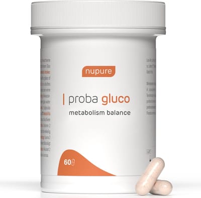 Nupure Proba Gluco Metabolism Balance - Met Reducose® voor het behoud van een evenwichtige koolhydraatstofwisseling* - 60 capsules