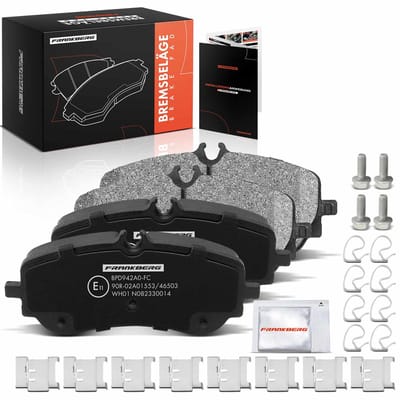 Frankberg 4x Remblokken Achteras voor VW