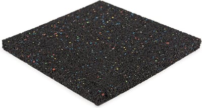 Rubbermagazijn - granulaatblokken - 80 stuks - 20x20x1cm - tegeldragers voor balkon en terras