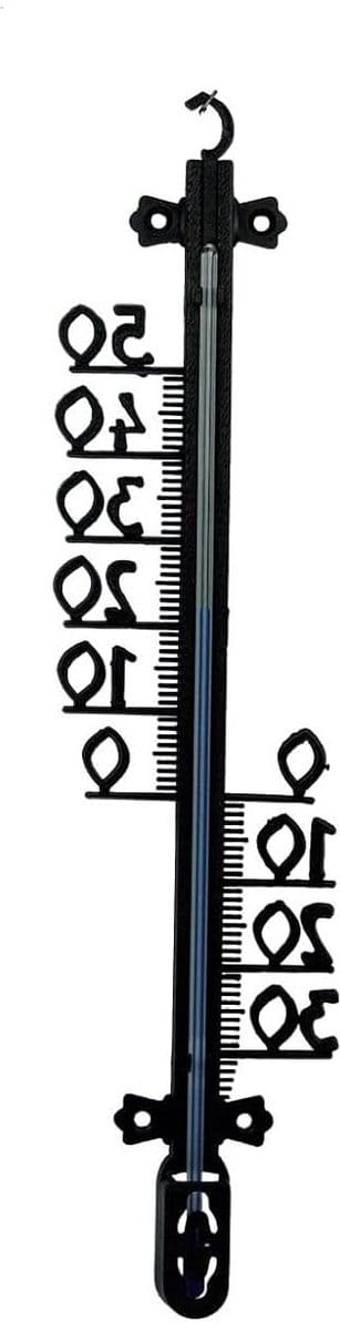 Buitenthermometer - Weerstation - Temperatuur Meten - Min Max Functie - 65 cm - Beige