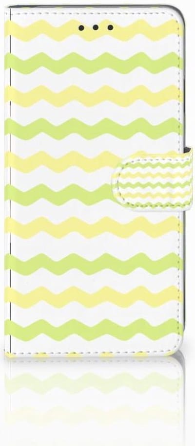 Apple iPhone Xs Max Telefoon Hoesje Waves Yellow