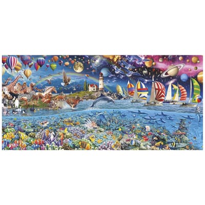 Educa - Puzzel - Het Leven - Panorama Puzzel 3000 Stukjes - Legpuzzel