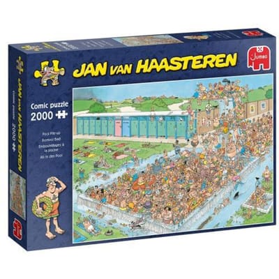 Jumbo Jan van Haasteren Bomvol Bad 2000 stukjes Volwassenen puzzels