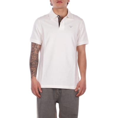 Barbour T-shirt en Polo Panna