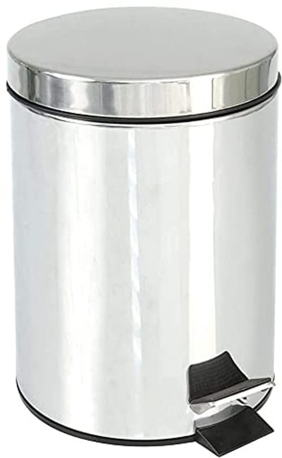 Pedaalemmer roestvrij staal 5 liter - Duurzaam en modern ontwerp