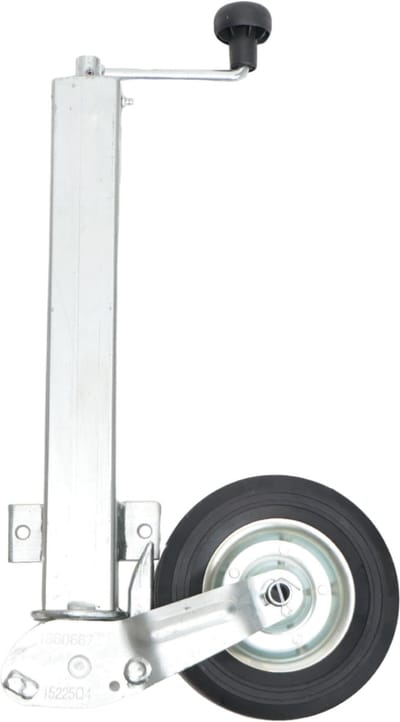 Opklapbaar Winterhoff neuswiel - 60 mm - draagvermogen: 250 kg - premium kwaliteit