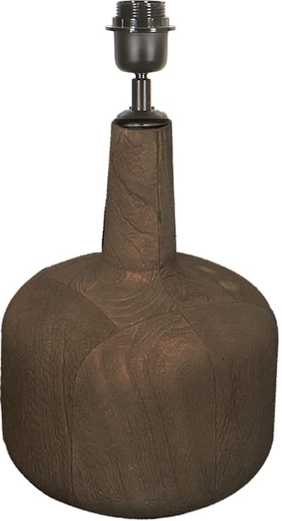 by Mooss - Tafellamp - Hout - Modern - Umber - Mat - Donkerbruin - 22 cm