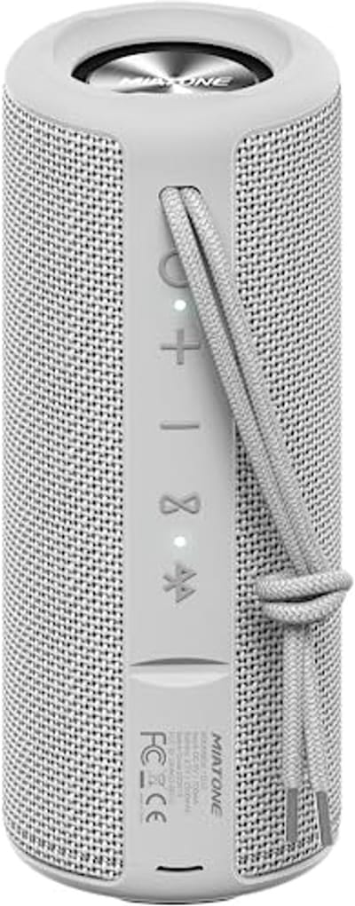 Draadloze Bluetooth luidspreker - 16W draagbaar met 10U speeltijd, 360° Surround Sound, IPX6 waterdicht, True Wireless Stereo