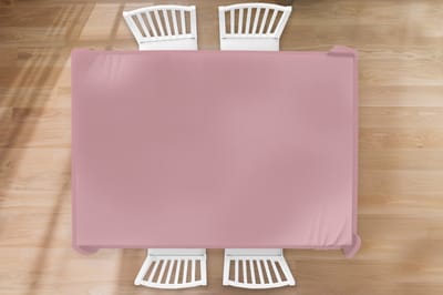 Tafelkleed - Tafellaken - 220x150 cm - Roze - Kleuren - Interieur - Effen - Kleur - Binnen en Buiten