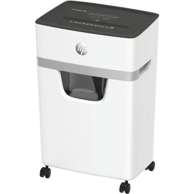 HP OneShred 10MC Papierversnipperaar - Shredder - Beveiligingsniveau P-5 - 10 vel DIN A4 - Micro Cut - 20 Liter - Kantoorgebruik - Professioneel - Wit