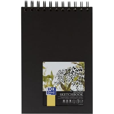 Schetsboek Oxford Mix Media A5 40 vel 225 gram spiraal