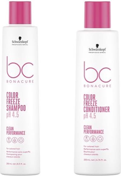 Schwarzkopf BC Bonacure Duo Color Freeze shampoo 250ml en conditioner 200ml | Extra voordelig