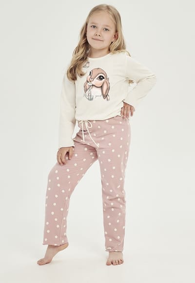 Taro Pyjama - Bunny - 100% Katoen. Maat 116 cm / 6 jaar.