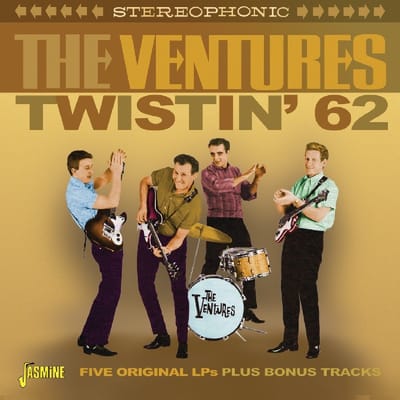 The Ventures - Twistin' 62. Five Original Lps Plus (2 CD)