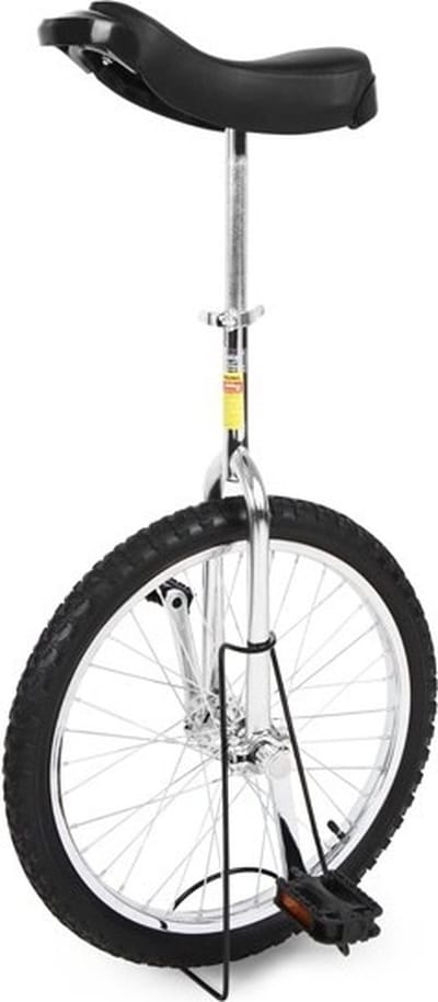Funsport Eenwieler 18 inch Chroom