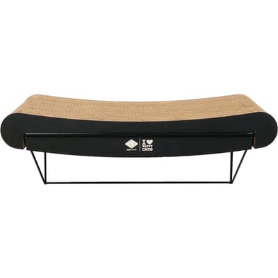 Gebogen wandkrabplank voor katten van karton (zonder het metalen deel) D&D Home David