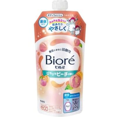 Kao - Biore U Body Wash Peach Refill 320ml