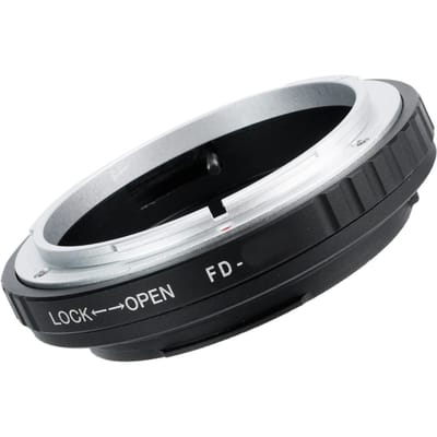 FDEOS EF Ring Adapter Lensadapter FD Lens voor Canon EOS EF Mount Camera wit
