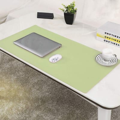Grote PU Leer Bureauonderlegger Antislip Waterdicht voor Thuis & Kantoor