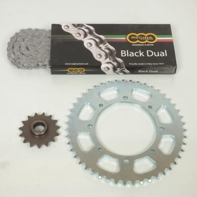Kit chaîne Regina pour Moto Yamaha 600 Tt Re 2004 15x47 Pas 520 Ø125mm Neuf
