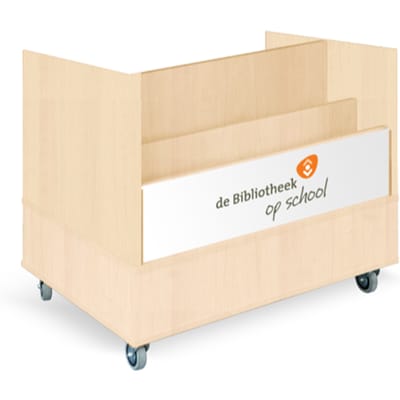 Foxis browserkast dubbelzijdig, kleur beuken