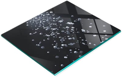 Keuken snijplank van gehard glas met decoratieve 3D-afbeeldingen, 60x52 cm