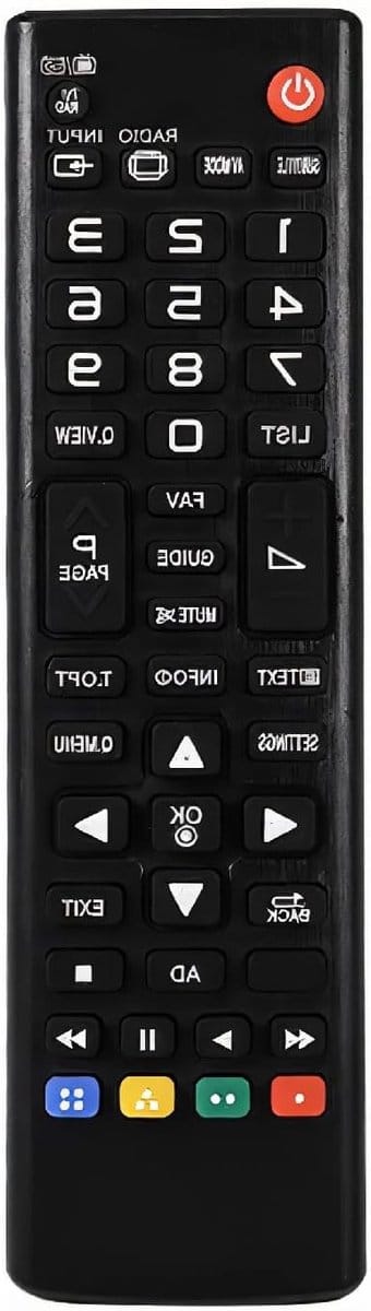 Universele afstandsbediening vervanging voor Smart TV's zoals AKB73715603, 42PN450b, 47LN5400 en 50LN5400 - Compatibel en gebruiksvriendelijk