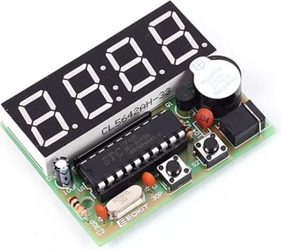 YSZ-4 4-Bits Digitale Elektronische Klok – DIY Zelfbouwkit met LED Display