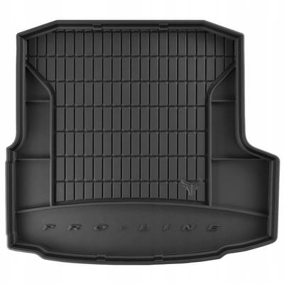 Premium Rubberen Kofferbakmat met Organizer Functie - Geschikt voor SKODA Octavia III Liftback (2012-2017) - Pre-facelift - Zonder verstelbare laadvloer - TPE - Geurloos - Zwart