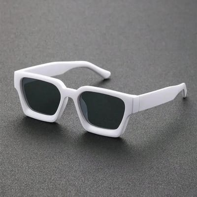 Lunettes de Soleil Rétro Noires Millionnaire Lunettes de Soleil de Luxe Pour Homme Lunettes de Soleil Carrées de Designer Homme Femme Protection UV