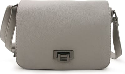 ORTA NOVA Bordighera Crossbody Bag | Elephant Skin, Licht Grijs, Creme, Beige, Dames tas, Handtas, Schoudertas