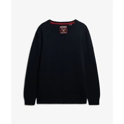Superdry - Oversized trui met V-hals - Dames - Sweaters