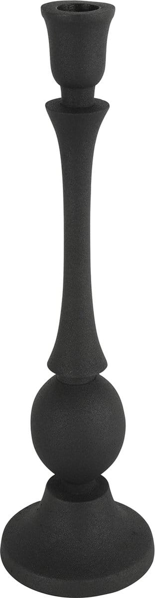 Countryfield - Kandelaar - Kaarsenhouder - Adora - Zwart - L - 33cm